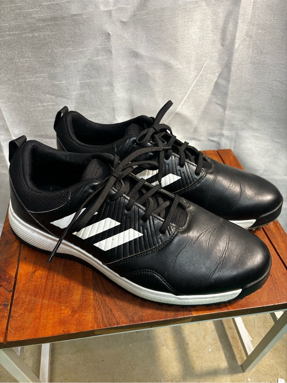 adidas Black and White Men's Athletic Sneakers